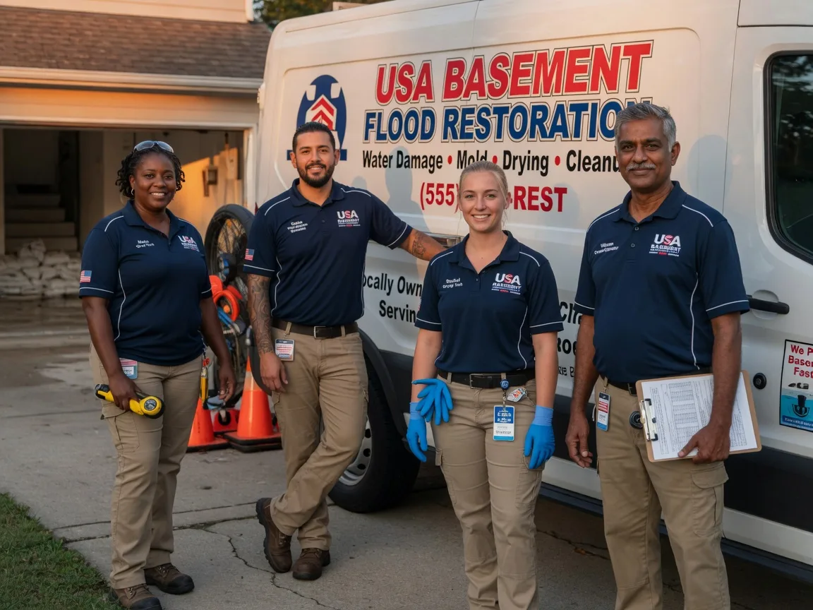 Basement Flood Cleanup company in Monroe Center, IL